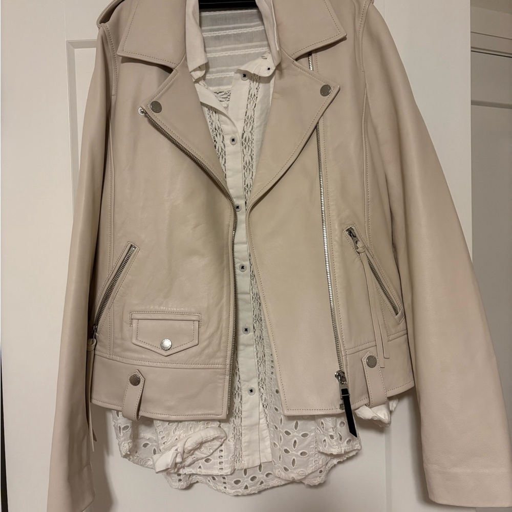 Rudsak Moto Leather Jacket NWOT - Picture 7 of 9